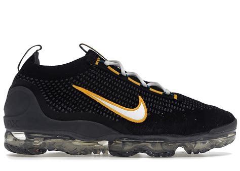 nike vapormax zwart goud|Nike Air VaporMax 2021 FK Black University Gold.